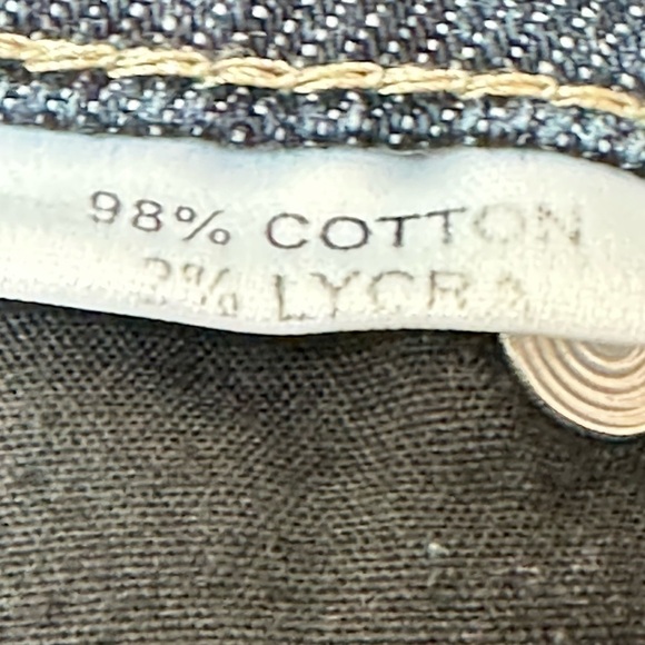 Heidi Klum by Jordache Cuffed Blue Denim Shorts, size 27 - Picture 5 of 9